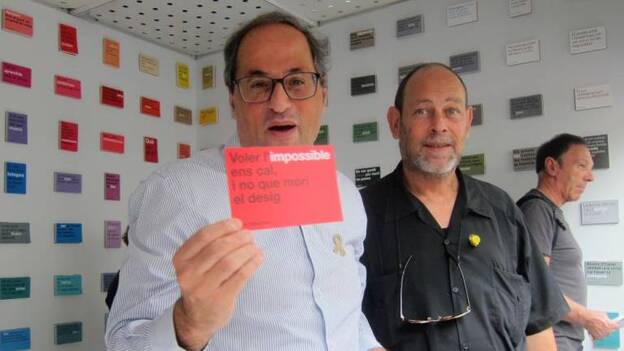 Torra apela a que la Diada sea "un clamor por la libertad"