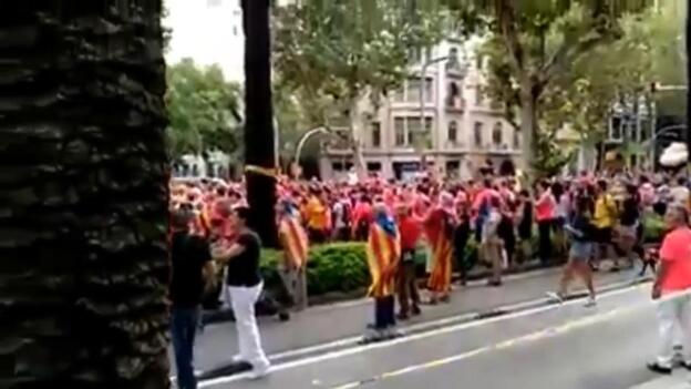 El himno español en la Diada enloquece a los separatistas