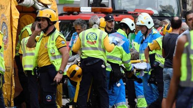 Un trabajador fallecido por el derrumbe de un andamio en las obras del Hotel Ritz de Madrid