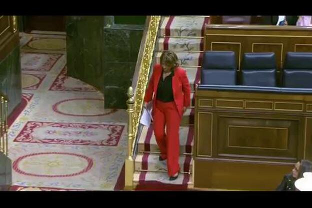 La ministra de Justicia dice que no cede a «chantajes»