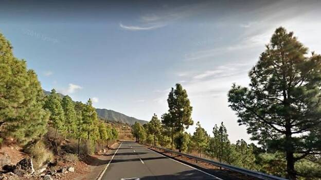 En estado grave un motorista al sufrir una caída en Arafo