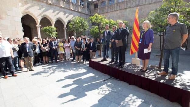 El independentismo saca pecho