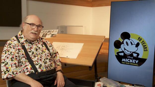 El animador de Mickey Mouse: «Es el dibujo perfecto»