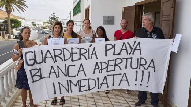 Podemos critica el retraso de la guardería de Playa Blanca