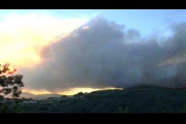 Estabilizado el incendio de Mondariz, en Galicia