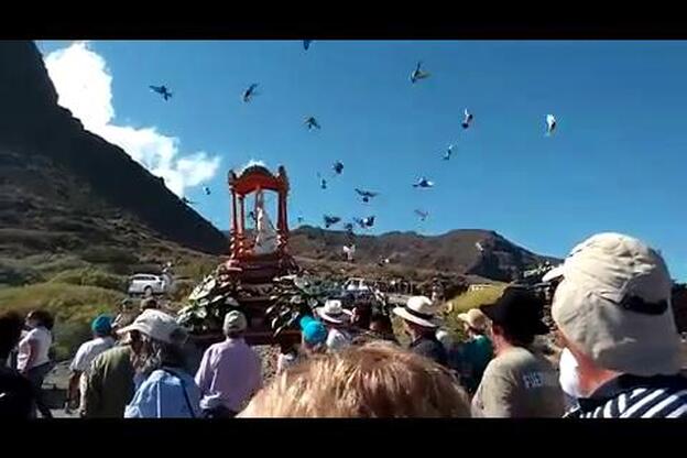 La Virgen de Guadalupe gobierna las fiestas de La Gomera