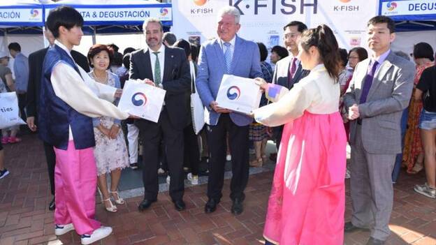 Los productos del Mar de Corea, en Las Canteras hasta el sábado
