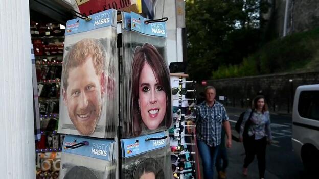 Todo listo para la boda este sábado de la princesa Eugenia, nieta de Isabel II