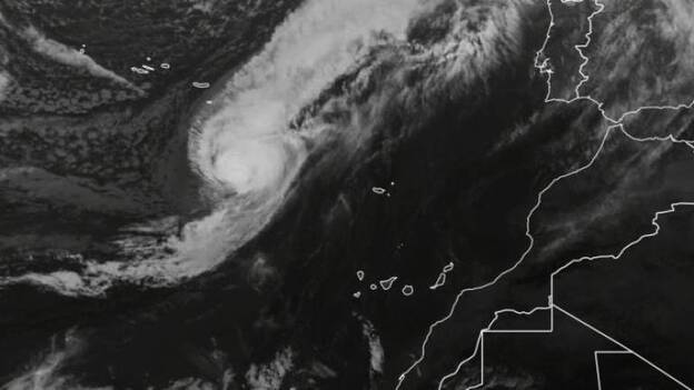 Atentos a la ruta “errática” de Leslie