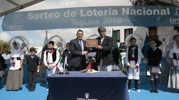 El sorteo de Teguise reparte premios en Canarias