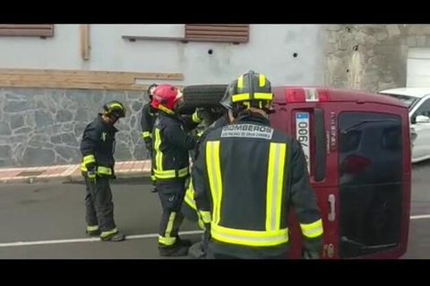 Da positivo tras un vuelco en San Antonio