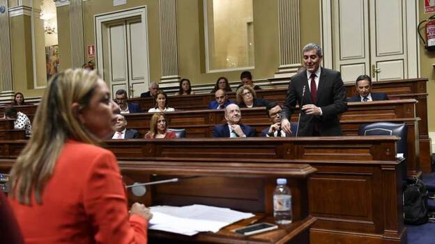 Clavijo: «Antes de darle el dinero a los bancos se lo devuelvo a los canarios»