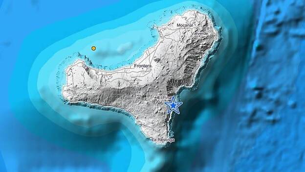 El IGN detecta un terremoto de magnitud 3,6 en El Hierro