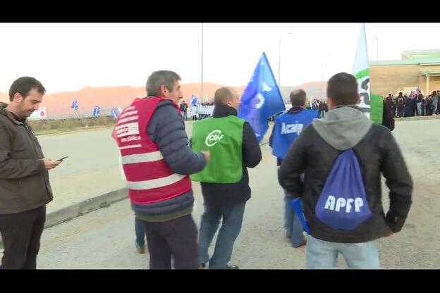 Huelga general de funcionarios de prisiones