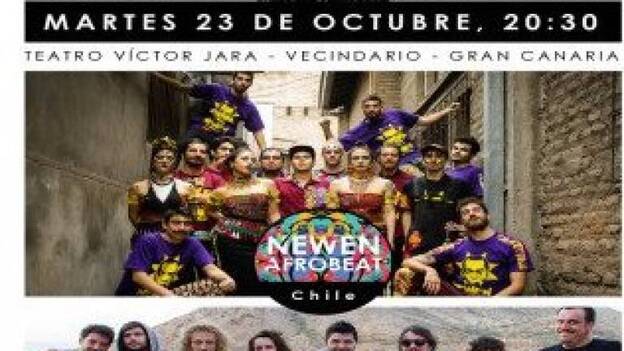 Recital solidario con los chilenos de Newen y Guineo Colectivo