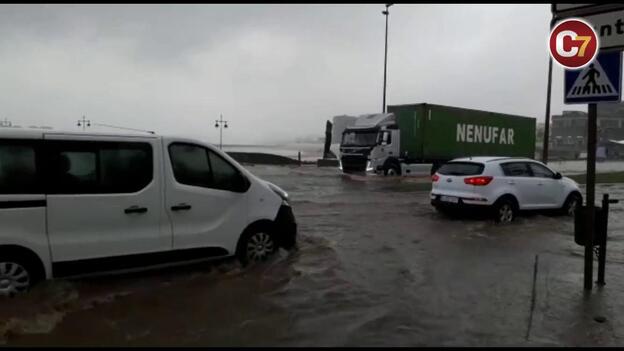 La lluvia hace estragos en Fuerteventura