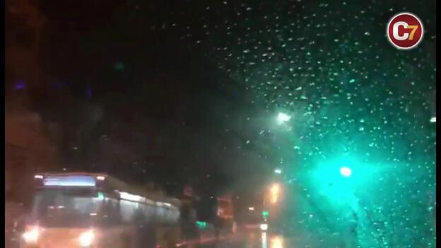 Mucha agua, barrancos corriendo y pocas incidencias