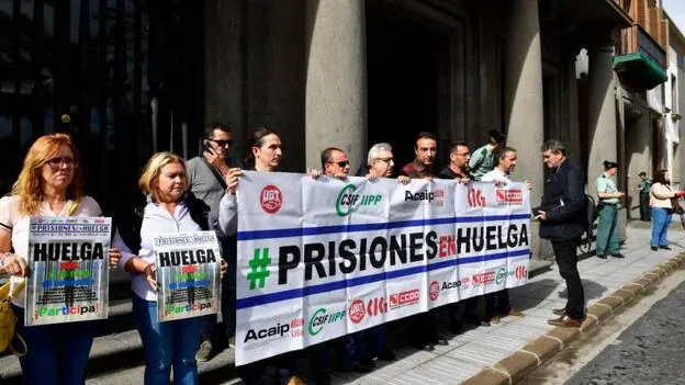 El personal penitenciario de Canarias, convocado a una huelga de cuatro días