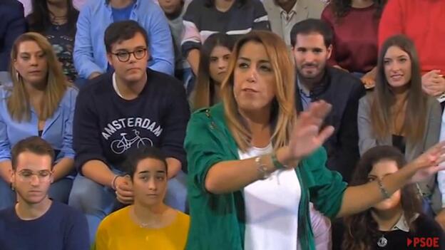 Díaz: «Andalucía necesita un gobierno en solitario para seguir creciendo»