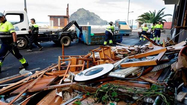 El Cabildo de Tenerife destina a Garachico 300.000 euros por los daños del oleaje