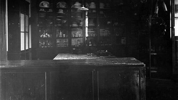 Una tienda de Triana de 1910