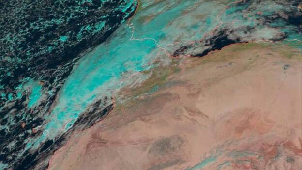 Chubascos localmente intensos en Gran Canaria, Lanzarote y Tenerife