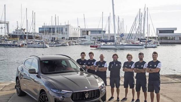 Maserati presume de coche y trimarán en Lanzarote