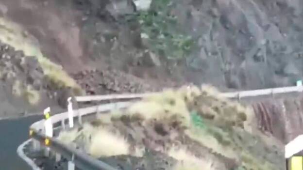 Se reabre al tráfico entre Agaete y El Risco