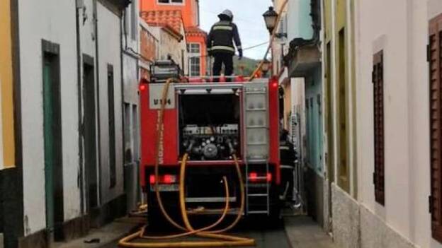 Incendio en el barrio de San Lorenzo