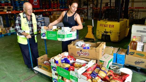 El Banco de Alimentos apela al voluntariado para recoger 22 millones de kilos