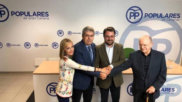 Marco Aurelio Pérez encabezará la candidatura del PP al Cabildo de Gran Canaria