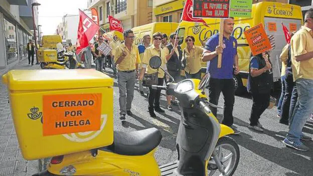 La huelga de Correos «paralizará» hoy el reparto postal en Canarias