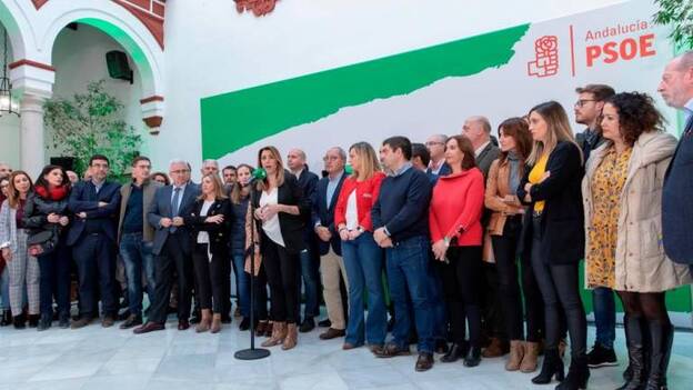 Díaz cierra la puerta de su dimisión, abierta por la dirección del PSOE