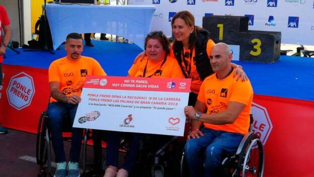 Fiesta solidaria por la carrera ‘Ponle Freno’