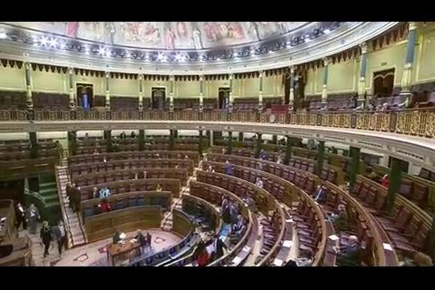 El Congreso, con ERC y PDeCAT, salva la senda déficit que rechazará el Senado
