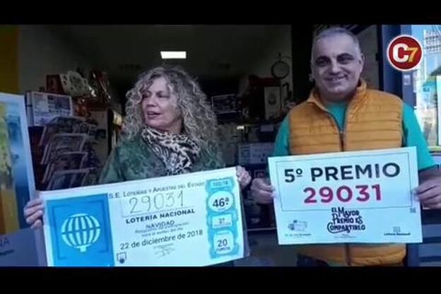 Quinto premio muy repartido en la capital grancanaria