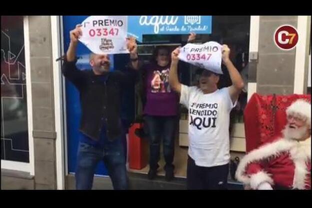 Los premios inferiores a 2.000 euros se pueden cobrar desde la tarde del sábado