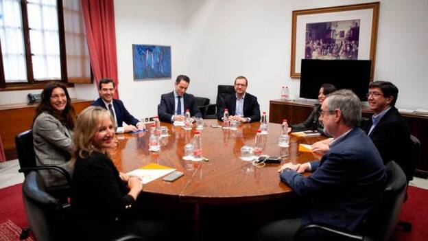 PP y ciudadanos sellan un pacto en Andalucía