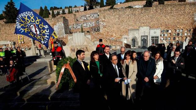 Torra, al rey: "No hay problema de convivencia sino de democracia y justicia"