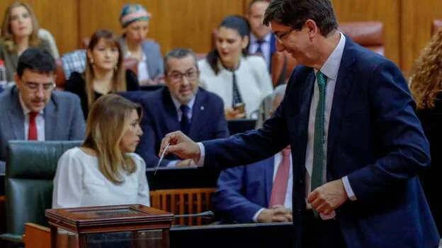 La Legislatura andaluza arranca con el PSOE en la oposición y Vox en la Cámara