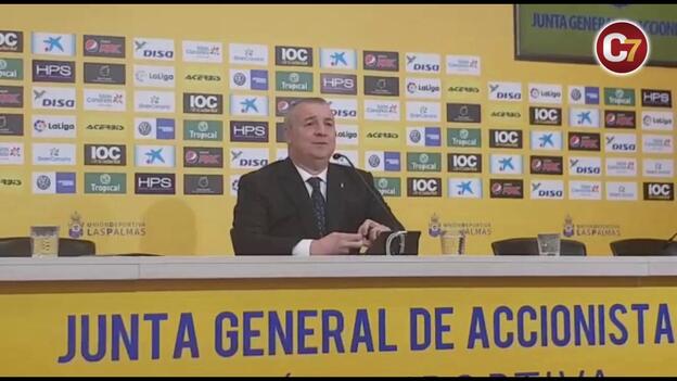 Ramírez anuncia «éxito económico» pese al descenso de categoría