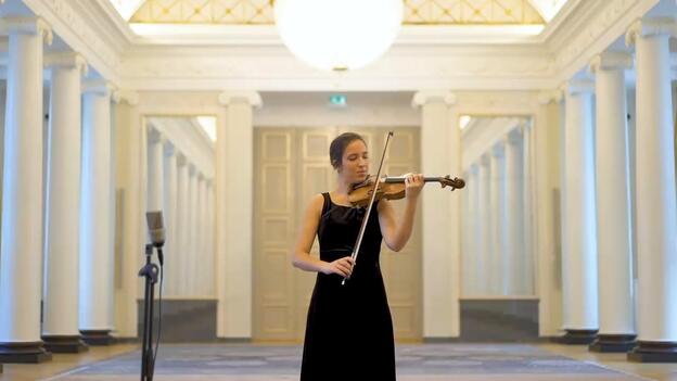 Así suena el violín de Rebeca Nuez