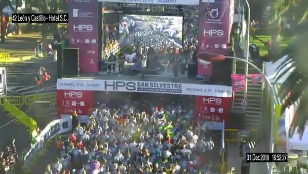 La fiesta solidaria de la HPS San Silvestre inunda la capital