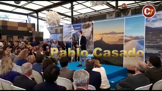 Casado cree que Canarias puede ser centro financiero y sede de la OTAN en África