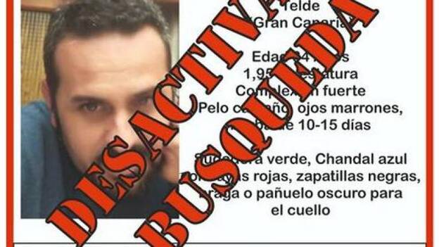 Aparece sano el teldense Ángel Rubén Falcón