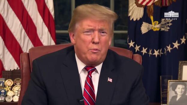 Trump asegura que la «creciente crisis» migratoria en el sur pone en riesgo a todos los estadounidenses