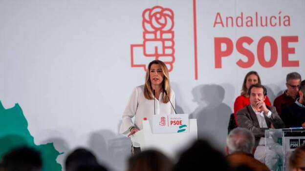 Susana Díaz renuncia a presentarse a la investidura y liderará la oposición