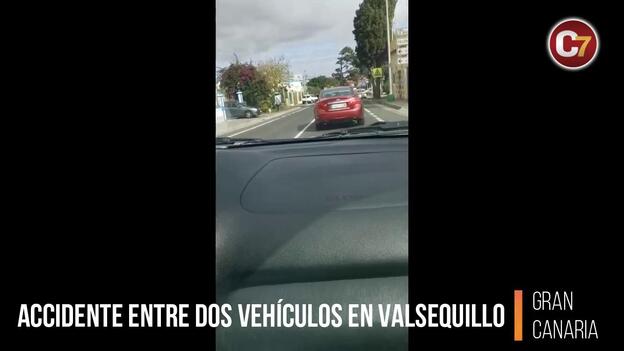 Dos heridos en una colisión en Valsequillo