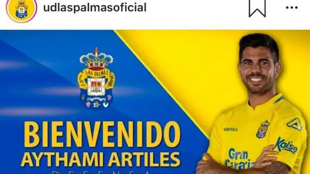 Aythami Artiles regresa a la UD Las Palmas