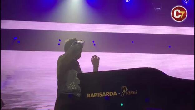 Pablo López hace vibrar el Gran Canaria Arena